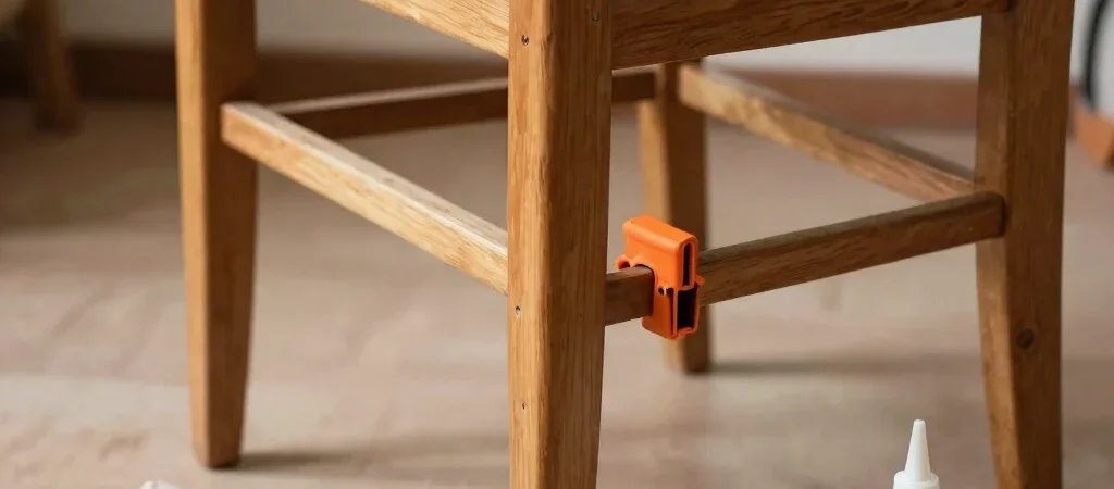 Reparar una silla de madera que cojea